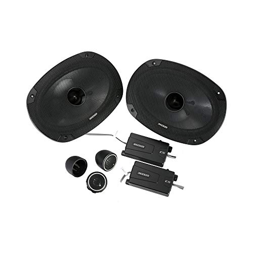 Kicker 46CSS694 haut-parleurs de précision 4 ohms avec tweeters performants