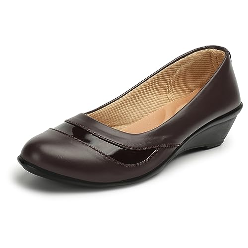 Image of Denill Women Wedge Heel Ballet Flats (Bellies)