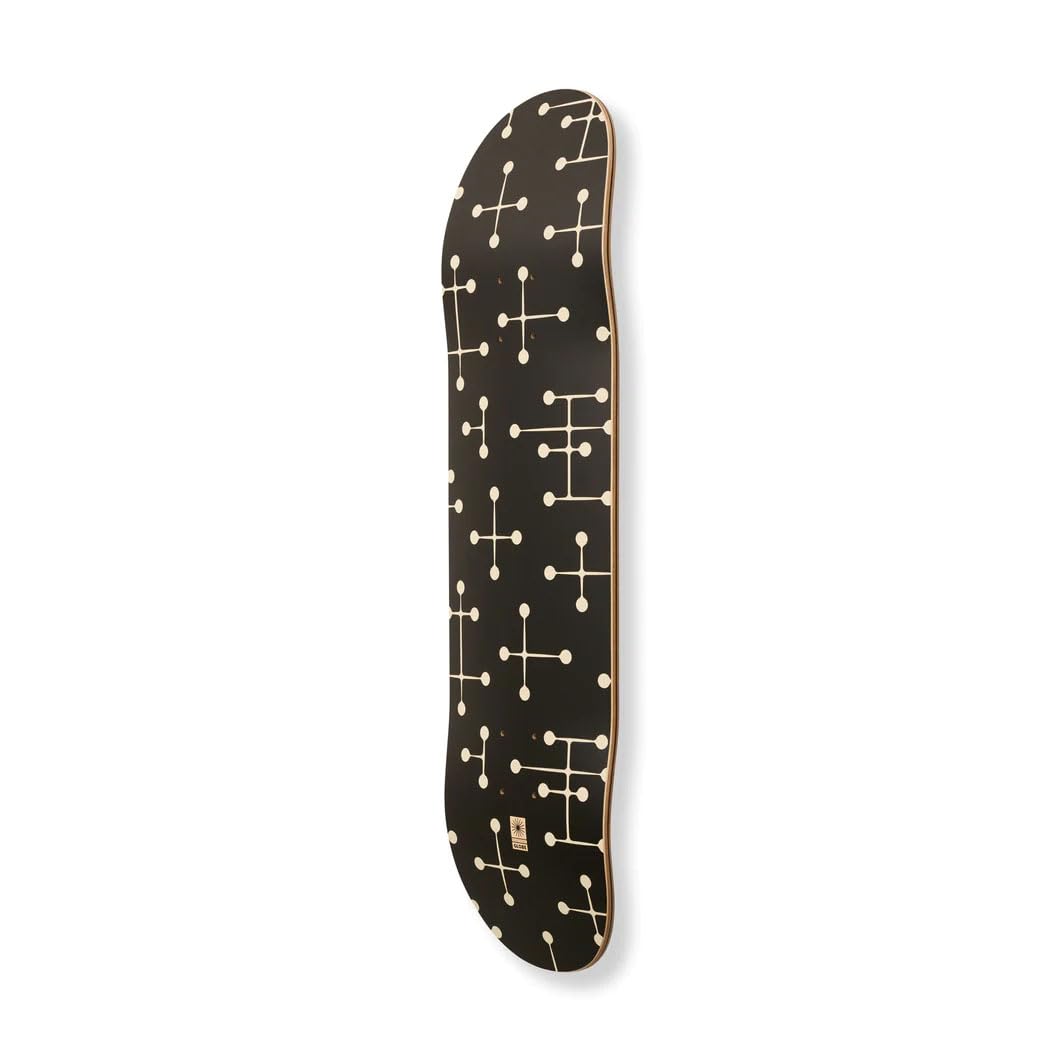 Amazon.co.jp: イームズ：Dot Pattern スケートボード ブラック
