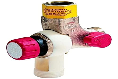 COMAP Groupe de sécurité réversible Reverso Siège Inox pour chauffe eau, cumulus - 20x27 ou 3/4