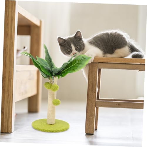Griffoir pour chat vertical HEMOTON réutilisable avec détails délicats et design compact - 5