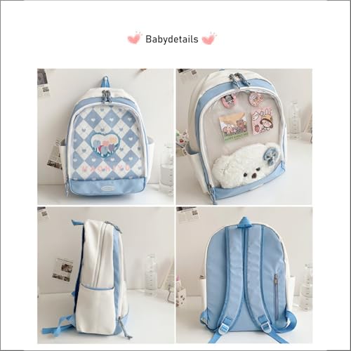 Image of Tinytot 15 inch Cute Backpack for Kids Girls Boys Toddler Backpack Preschool Nursery Play School Travel Bag for 5 to 8 Year Child - Mini Size