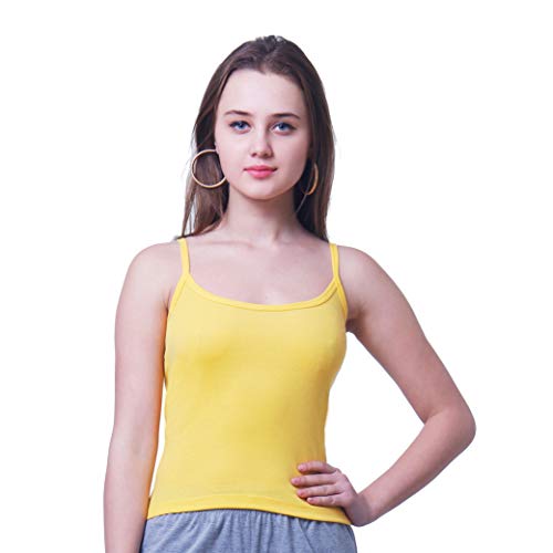Image of Splash Women's Camisole Slip|Fine Cotton Rich Spaghetti Top for Women and Girls - 120