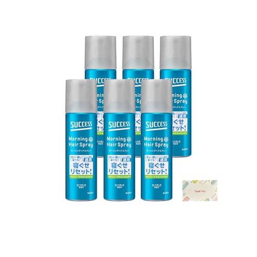 花王 サクセス モーニングヘアスプレー 220g 6個セット + Kunutonnオリジナルロゴ入りe おまけ付