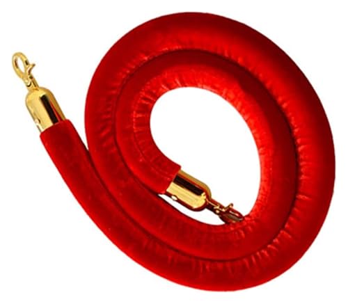 Corde de gestion des files d'attente en velours pour accueil