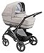 CAM Il Mondo del Bambino - art.897030/T926 - Sistema Modulare Dinamico Rover - carrozzina, passeggino, seggiolino auto e borsa - made in Italy - perfetto da 0 a 48 mesi -BEIGE