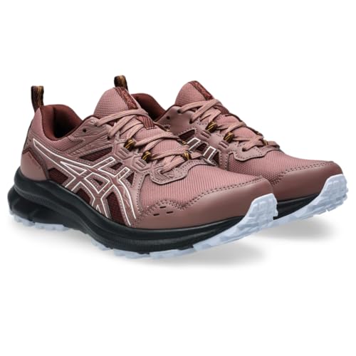 ASICS ASICS Women's Trail Scout 3 Running Shoe, 7, Rubble RED/White