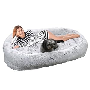 Acunny Großes waschbares Hundebett für Erwachsene
