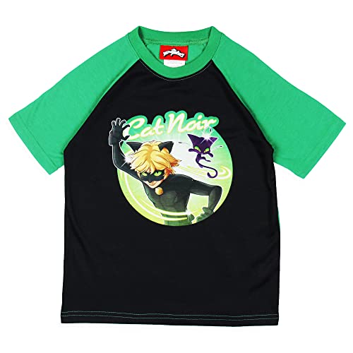 INTIMO Miraculous: Tales of Ladybug & Cat Noir Boys' Character Sleep Pajama Set Shorts2