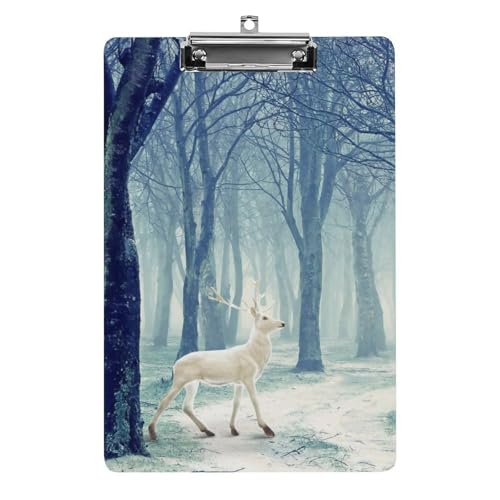 Planchette à pince porte document A4 Elan de la Forêt rigide pour inventaire industriel