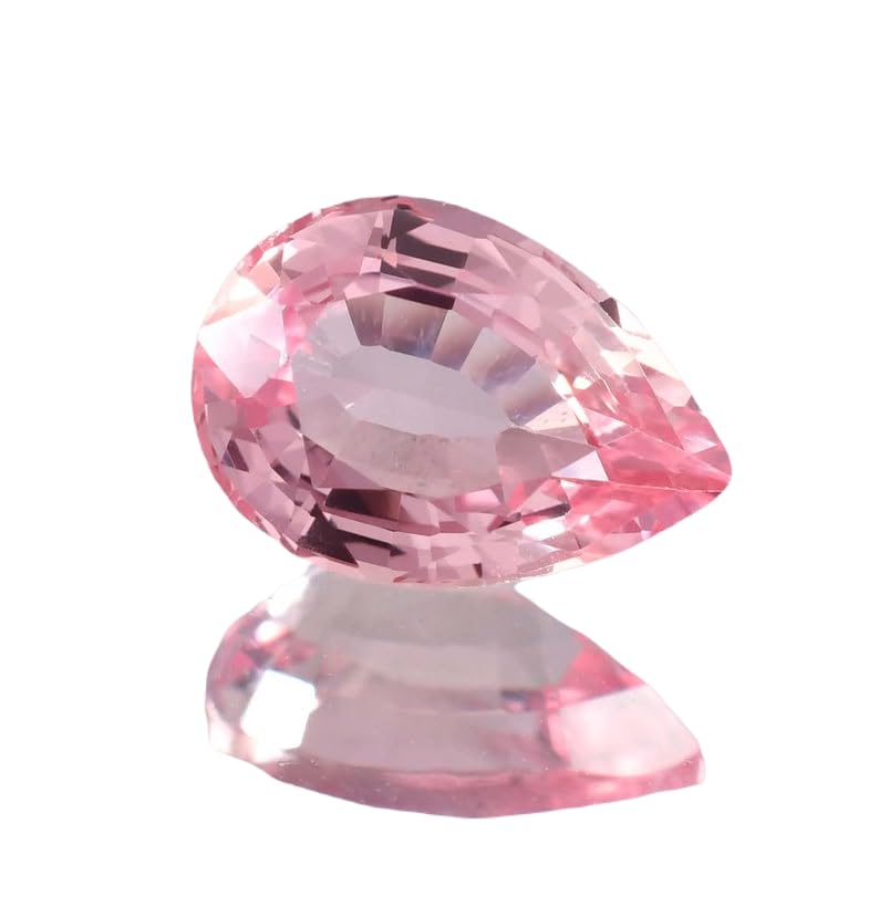 Morganite naturelle pour bague de fiançailles fait main