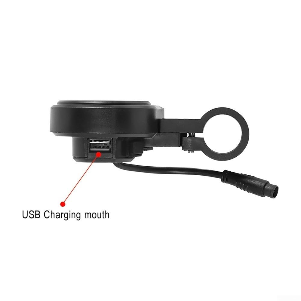 Compteur de vitesse compact et léger avec port USB pour l'équitation