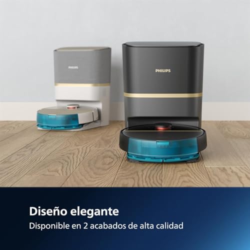 Robot Aspirador y friegasuelos Philips Homerun 7000, succión ultrapotente (5000 Pa), detección de obstáculos...