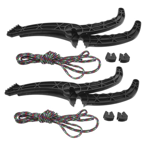 OHPHCALL Snowboard Grip Kit 2 Sets of Replacement Handles Sled Brake Lever for Outdoor Skiing