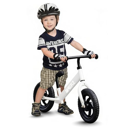 Image of Pedal-Free Learning Balance Bike for Kids | Adjustable Seat & Handle | Anti-Puncture EVA Wheels | Lightweight 12 inch Design Suitable for Girls and Boys 2-5 Years (Max Weight Capacity 30 Kg)