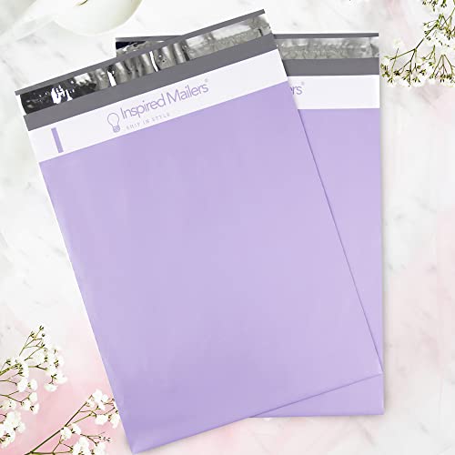 Image of Inspired Mailers - Poly Mailers 10x13-100 Pack - Lavender Purple Poly Mailers - Shipping Bags - Mailing Bags - Polymailer 10x13 - Package Bags for Shipping Packaging