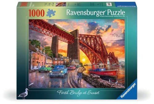 Puzzle 1000 pièces Ravensburger Most o wschodzie słońca pour adulte