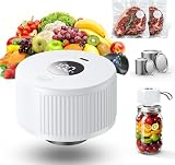 Auletor Electric Mason Jar Vacuum Sealer, [2026 Upgraded] One-Piece Handheld...