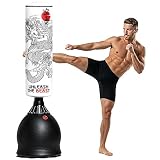 Gallant 5.5 Feet Free Standing Punching Bag– Heavy Duty Boxing Bag for Adults Kickboxing, Mixed Martial Arts, Muay Thai, Martial Arts Training Equipment with Durable Pedestal Stand, Indoor Outdoor Use
