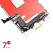 passionTR for iPhone 7 Plus White LCD Screen Replacement Touch Screen Digitizer Frame Assembly with Repair Tools Kit (5.5 Inch)