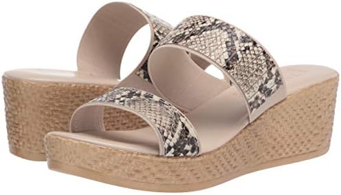 Tuscany Women's Wedge Sandal, Natural Snake, 12 | Image 6