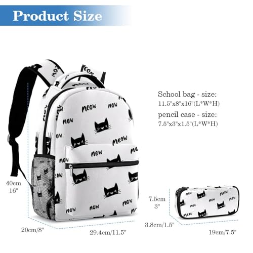 Sac à dos étudiants pour garçons et filles style multicolore