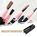 CLISPEED 6pcs Eyebrow Pencil Sharpener Slot Cosmetic Sharpener Aid Makeup Pencil Shaper for Women Portable Duckbill Design Travel Beauty Tool