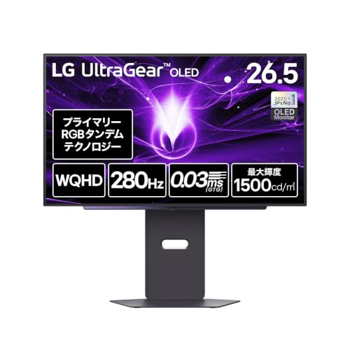 Amazon.co.jp: 【VGP2026 技術賞/金賞】ゲーミングモニター LG