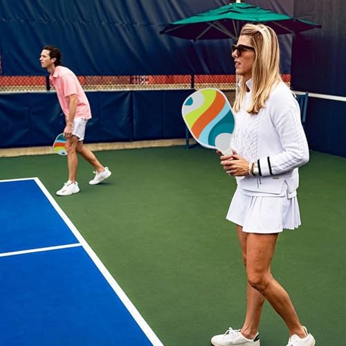 Raquette de pickleball en polymère léger avec grip absorbant et housse ventilée - 2