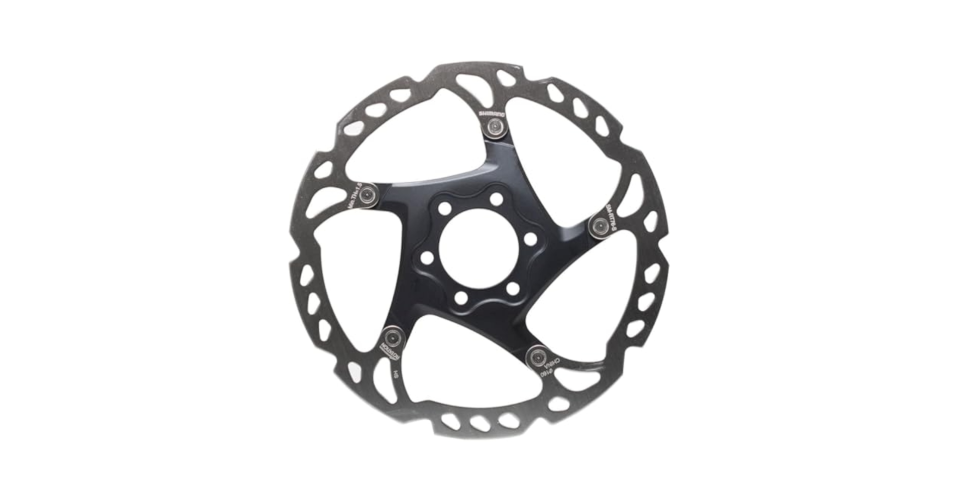 Amazon.com: Shimano Sm-Rt76 Rotor - 6 Bolt One Color, 160 Mm