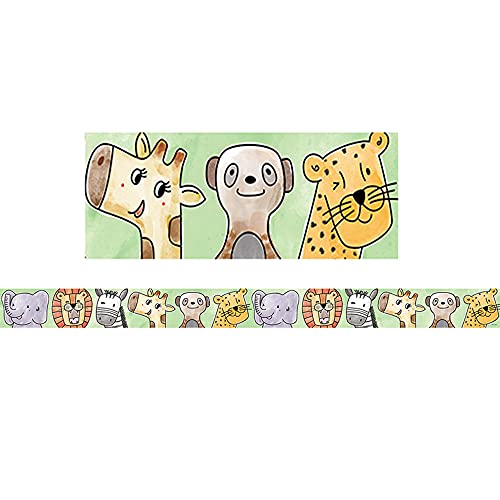 Creative Teaching Press Safari Friends Bulletin Board Boarder/Trimmer (Accent Bulletin Boards, Walls, Classrooms, Learning Spaces and More) (8337) Creative Teaching Press Safari Friends Bulletin Board Boarder/Trimmer (Accent Bulletin Boards, Walls, Classrooms, Learning Spaces and More) (8337)