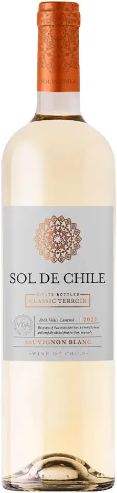 Vinho Branco Chileno Sol de Chile Varietal Sauvignon Blanc 750ml
