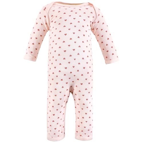 Hudson Baby Unisex Baby Thermal Coveralls 2pk4