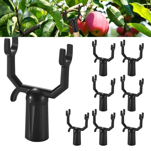 Mudoulu 8Pcs Tree Support Kit for Fruit Trees Metal Branch Brace Garden Stakes Plant Crutch Branch Fixing Tool for Tree Growth Support
