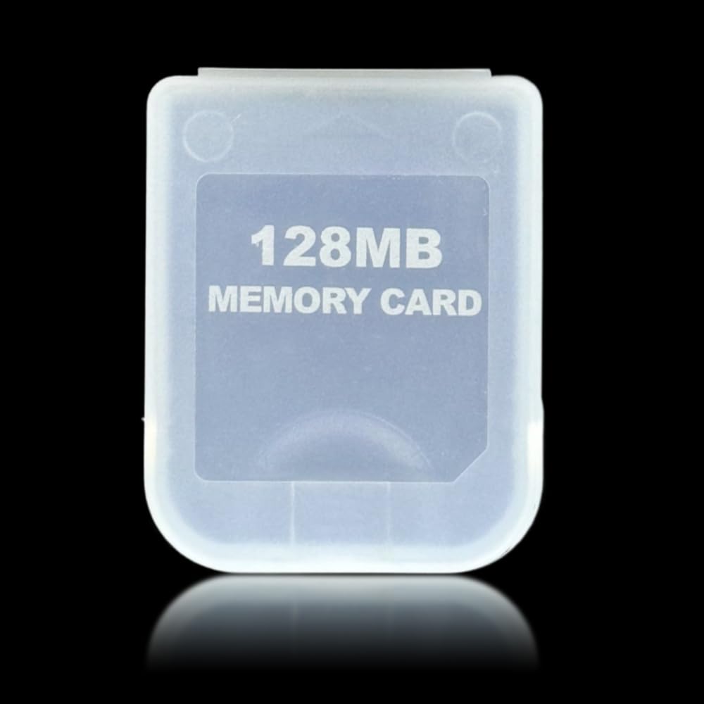 128MB Tarjeta de Memoria Negra Compatible para Wii NGC