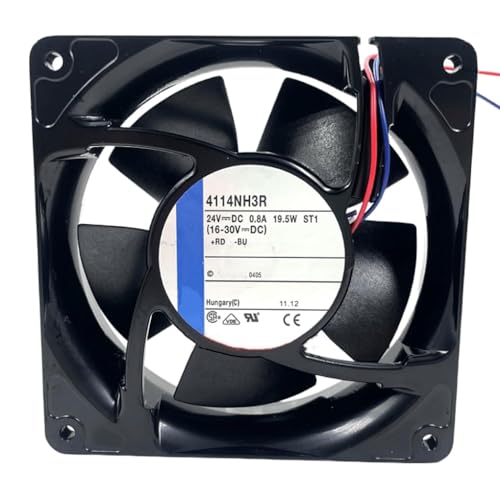 For Ventilador alto rendimiento 120X38MM 24V 4114NH3R 0.8A 19.5W for electrónica y