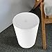 Kichvoe Large Capacity Household Trash Can with Lid Stylish Design for Kitchen Living Room Bedroom Office Convenient Swing Lid for Easy Access Waste Bin for All Your Needs