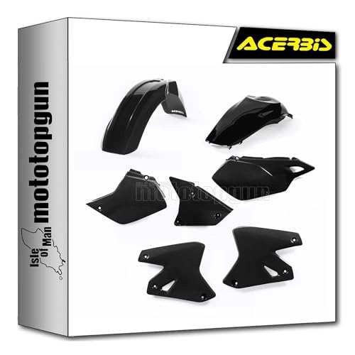 Cache carenage noir Acerbis haute résistance pour Kawasaki KLX 400