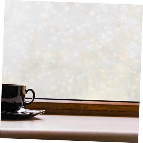 Película Para Ventanas Healifty PVC Blanca Mate 200x45 cm miniatura 7