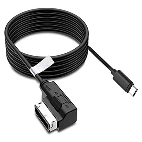 Litematiria MDC Type C AUX Adapter, 2 in 1 Car Music Audio Interface Compatible with Mercedes Benz for 15, 15 Plus, 15 Pro, 15 Pro Max Android Galaxy Note Google Cover