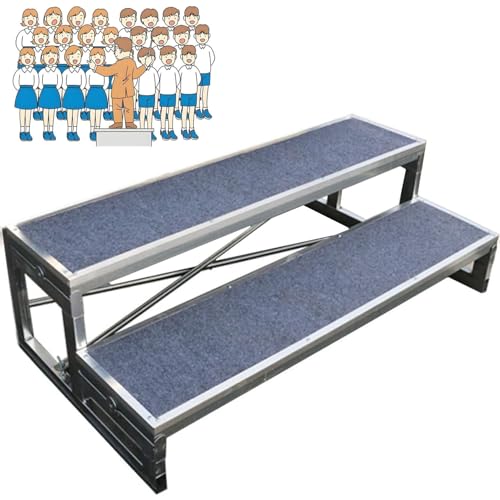 Plateforme élévatrice de chœur modulable pour surélever les chanteurs - 2