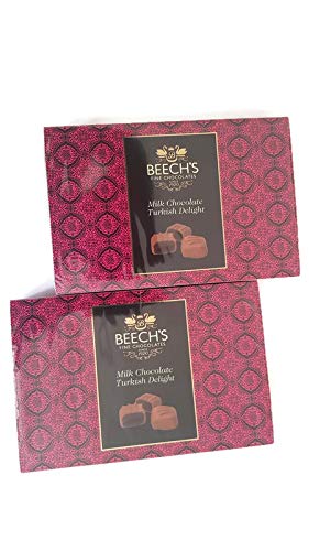 Milk Chocolate Turkish Delight Beech's Fine Chocolates 2 Pack Bundle