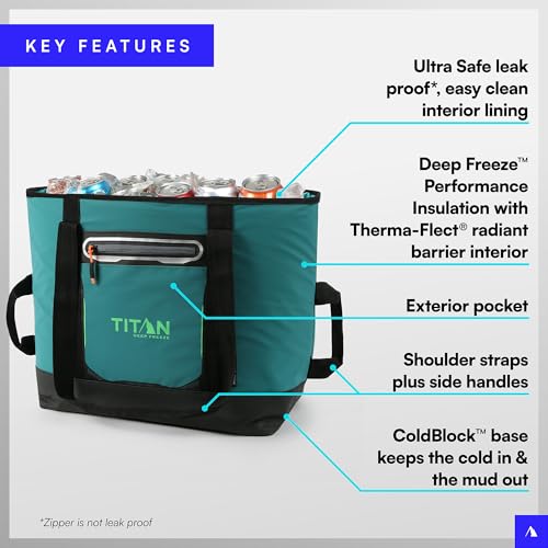 Image of Titan Deep Freeze 30 Can Insulated Tote, Pine