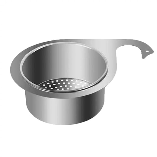 Stainless Steel Swan Sink Strainer Basket,Kitchen Sink Swan Shape Draining Basket,Multi-Functional Stainless Steel Draining Basket for Sink (1pcs)