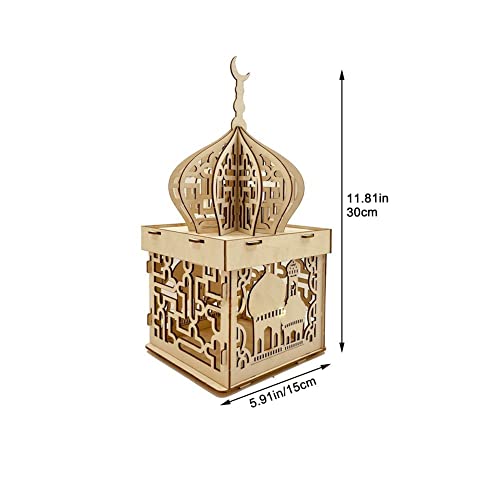 Ornement en bois du Ramadan : le cadeau idéal pour Eid Moubarak