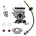 Produktbild MCHNIC Vergaser mit Benzinschlauch Benzinfilter Zündkerze für Matrix PGT 4 in 1-2, BMT 750, BMS 4-31-1 Motorsense Freischneider