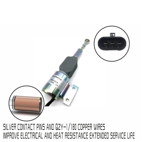 Solénoïde d'arrêt de carburant 24V 3935430 pour moteur 4BT 6CT - 4
