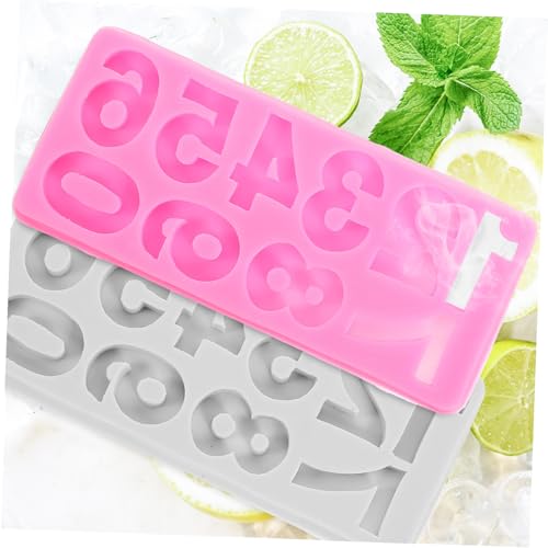 Molde para cubitos de hielo de silicona BESPORTBLE 3 piezas miniatura 3