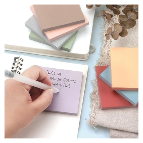 Blocs-notes adhésifs rétro avec 300 feuilles repositionnables de haute qualité - 3