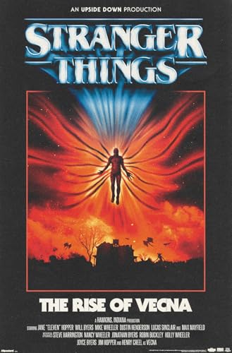 Trends International Netflix Stranger Things: Season 5 (2025) - The Rise of Vecna Wall Poster, 19L x 13W, Premium Unframed Version